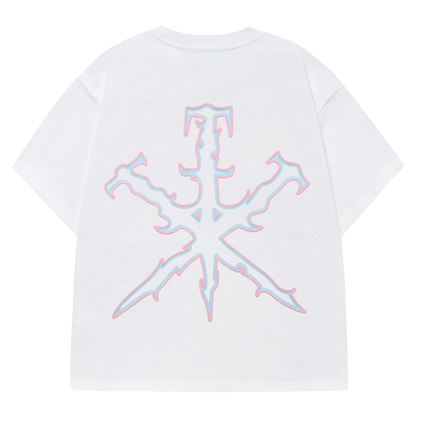 TRIBAL DAGGER TEE - WHITE
