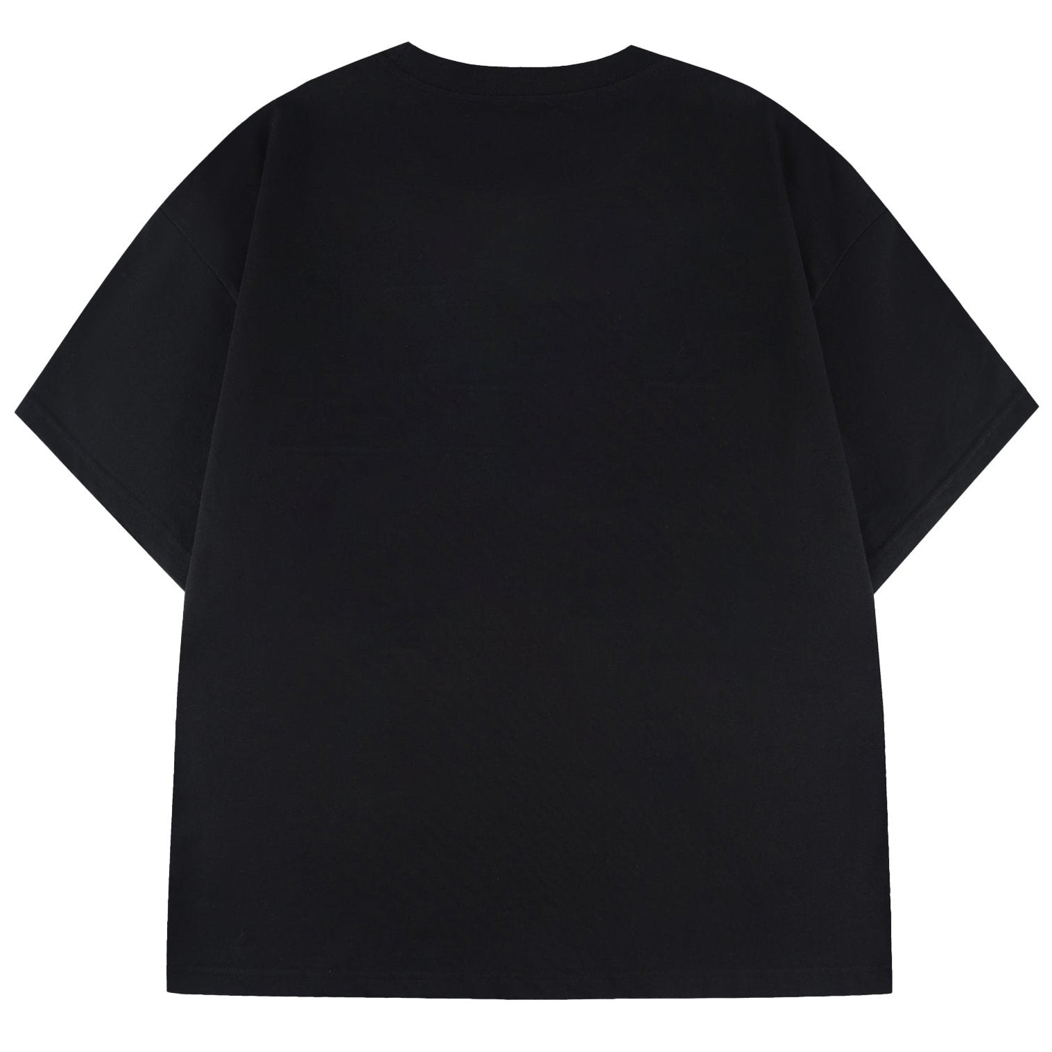 RETRO LOGO RHINESTONE TEE - BLACK