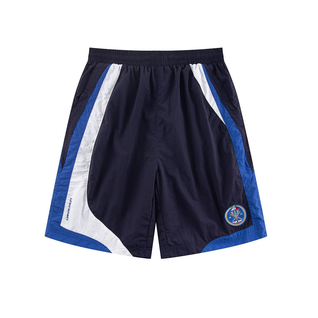 UNKNOWN X VRUNK TRACK SHORTS NAVY